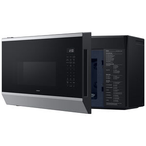 Samsung 30 in. 1.7 cu. ft. 950W Smart Over-the-Range Microwave with 300 CFM, Convection & Sensor Cooking - Stainless Steel, , hires