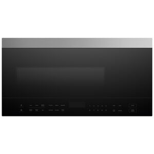 Fisher & Paykel Series 5 30 in. 1.6 cu. ft. 1000W Over-the-Range Microwave with 300 CFM & Sensor Cooking - Black, , hires