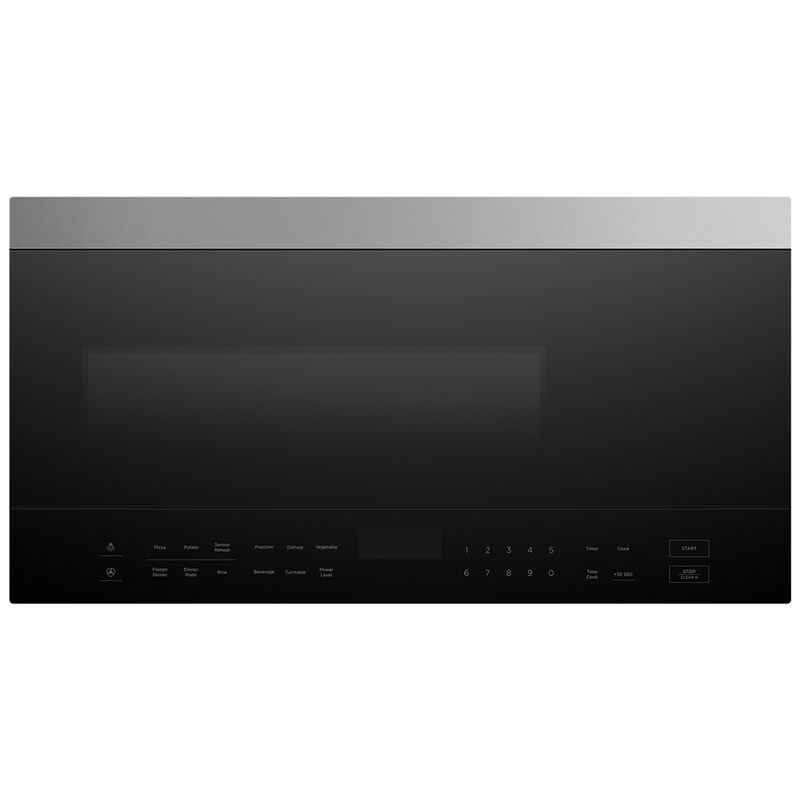 Fisher & Paykel Series 5 30 in. 1.6 cu. ft. 1000W Over-the-Range Microwave with 300 CFM & Sensor Cooking - Black, , hires