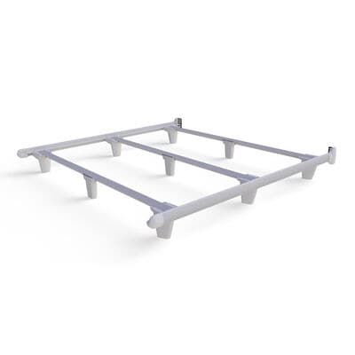 emBrace Premium White Bed Frame - King | 21761WH-K