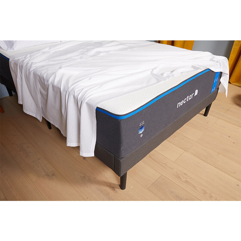 Nectar Mornington Queen Headboard & Frame - Gray, , hires