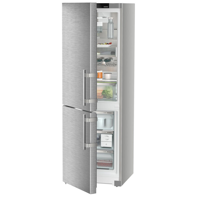 Liebherr Prime Series 24 in. 11.4 cu. ft. Left-Hinged Counter Depth Bottom Freezer Refrigerator - Stainless Steel, , hires
