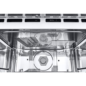 SKS 30 in. 9.4 cu. ft. Smart Top Control SteamElectric Double Wall Oven with True European Convection - Stainless Steel, , hires