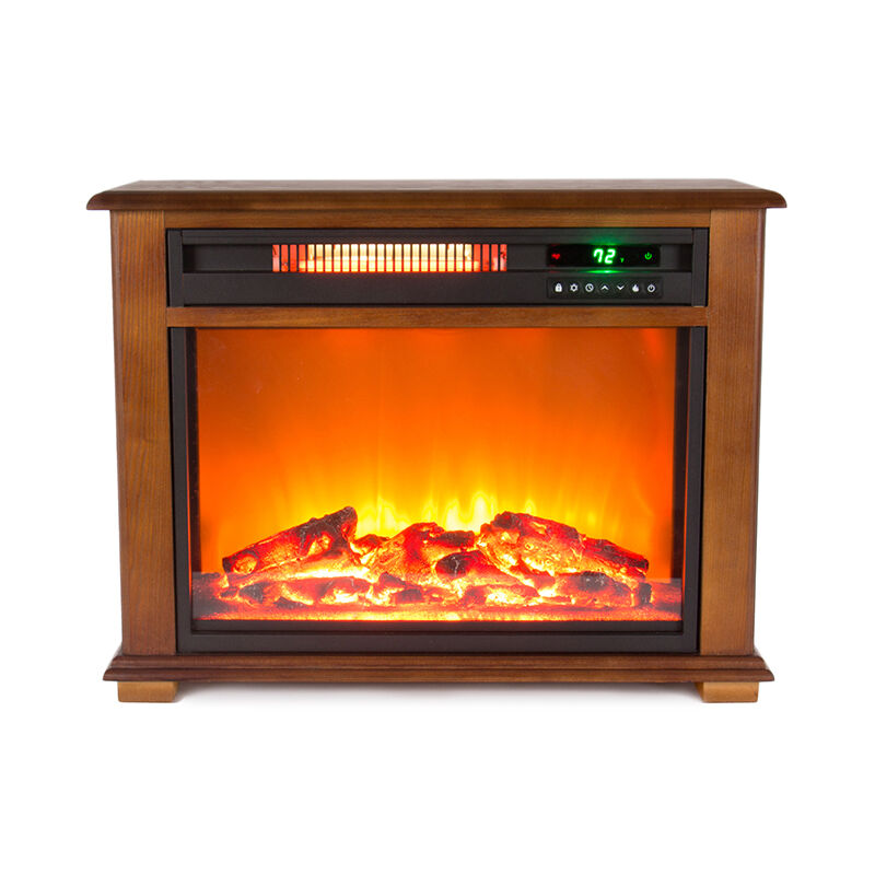 Lifesmart Fireplace Electric Heater with 2 Heat Settings u0026 Automatic Safety  Shut-Off | P.C. Richard u0026 Son