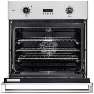 Viking 5 Series 30 in. 4.7 cu. ft. Electric Single Wall Oven with True European Convection - Stainless Steel, , hires