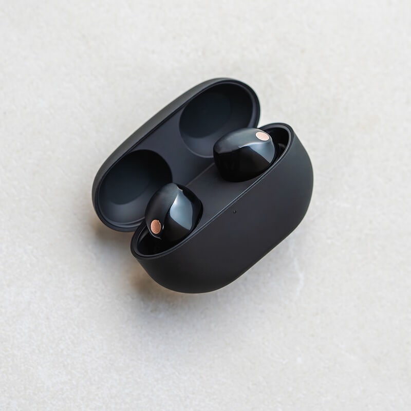 Sony - WF1000XM5 True Wireless Noise Cancelling Earbuds - Black, , hires