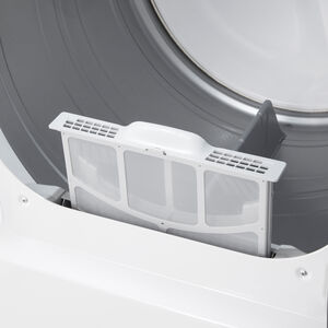 LG 27 in. 7.3 cu. ft. Smart Electric Dryer with AI Sensor Dry - Alpine White, Alpine White, hires