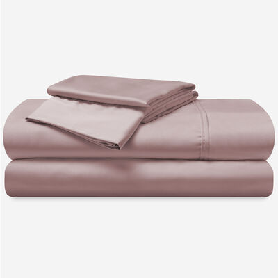 BEDGEAR Basic Queen Size Sheet Set (Ideal for Adj. Bases) - Blush | BGS195505