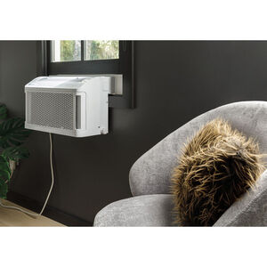 GE Profile Clearview 6,100 BTU Smart Saddle Window Air Conditioner with 3 Fan Speeds, Sleep Mode & Remote Control - White, , hires