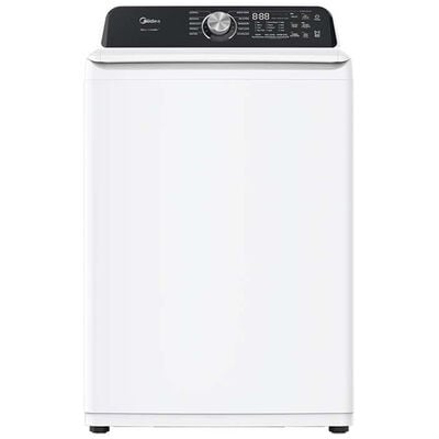 Midea 27 in. 4.5 cu. ft. Smart Top Load Washer - White | MLTW45M4BWW
