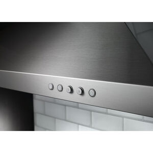 KitchenAid 36 in. Canopy Pro Style Range Hood with 3 Speed Settings, 400 CFM, Convertible Venting & 3 LED Lights - Stainless Steel, , hires