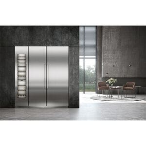 Liebherr Monolith 24 in. 11.5 cu. ft. Built-in Smart Triple-Drawers Upright Freezer with Ice-Maker & Adjustable Shelves - Custom Panel Ready, , hires