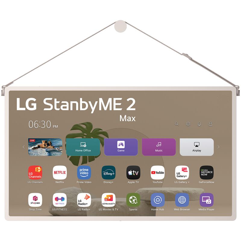 LG - 32" Class LX6 Series LED 4K UHD Smart webOS TV, , hires