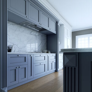 XO 45 in. Ducted Standard Style Range Hood with 1000 CFM, 3 Fan Speeds & 2 LED Lights - Stainless Steel, , hires