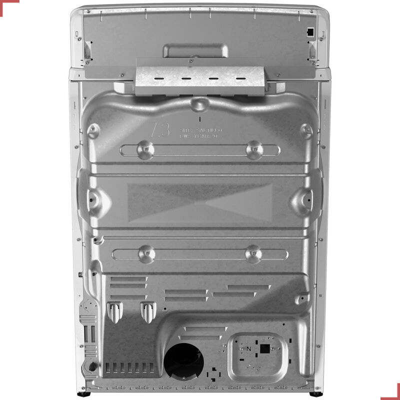 GE 27 in. 7.4 cu. ft. Smart Commercial Electric Dryer with Sensor Dry & Built-In App Payment System - White, , hires