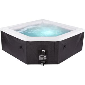 EZLIFE Cabo 4-5 Person Corner Cut Eco Foam Hot Tub, , hires