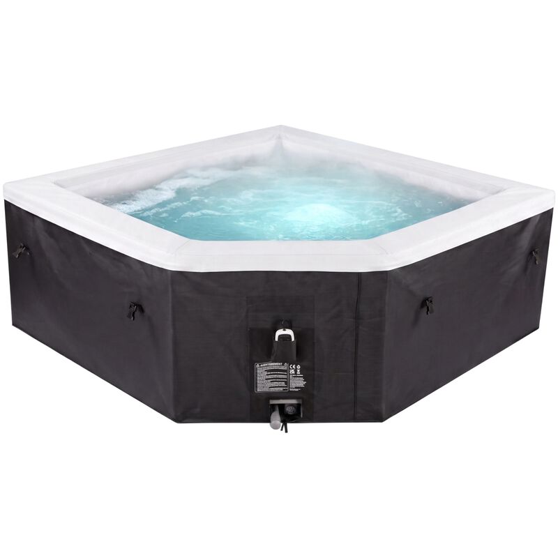 EZLIFE Cabo 4-5 Person Corner Cut Eco Foam Hot Tub, , hires