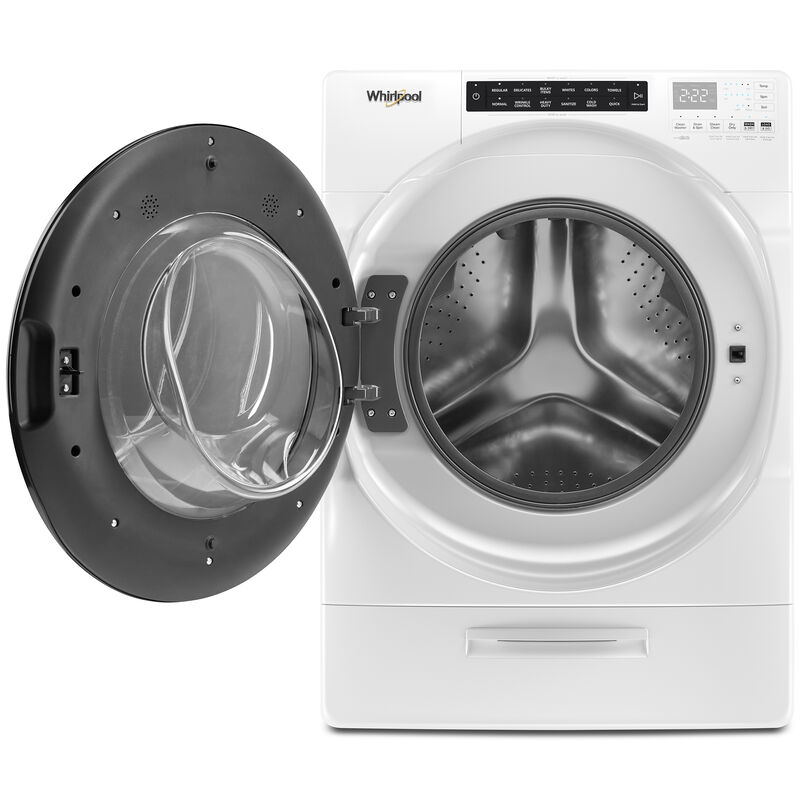 Whirlpool 27 in. 4.5 cu. ft. Electric All-in-One Front Load Washer-Dryer Combo with 1 Dryer Program & Wrinkle Care - White, , hires