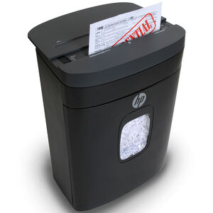 HP Microcut 14-Sheet Shredder - Black, , hires