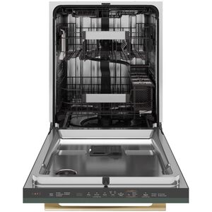 Cafe 24 in. Top Control Flush-Mount Smart Dishwasher with 44 dBA Sound Level, 3rd-Rack & Dual Convection Ultra Dry - Custom Panel Ready, , hires