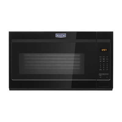 Maytag 30" 1.9 Cu. Ft. Over-the-Range Microwave with 10 Power Levels - Black | MMV1175JB
