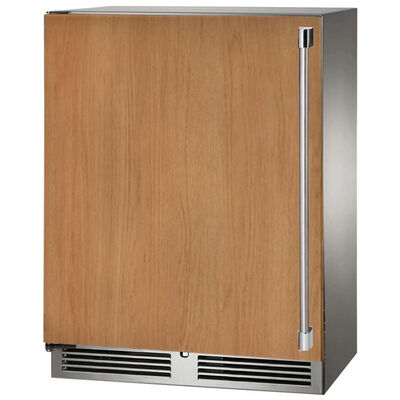 Perlick Signature Series 24 in. Undercounter Wine Reserve with Metal Racks, Single Temperature Zone & 20 Bottle Capacity - Custom Panel Ready | HH24WS-4-2L