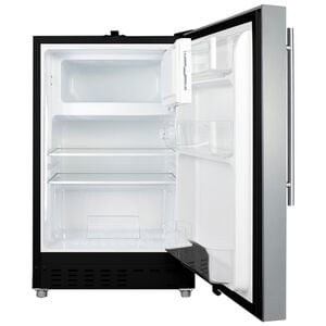 Summit 21 in. 2.6 cu. ft. Undercounter Refrigerator - Stainless Steel, , hires