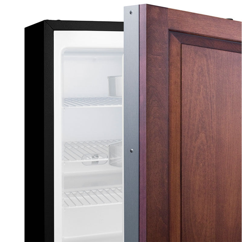 Summit 21 in. 2.7 cu. ft. Upright Freezer with Adjustable Shelves & Digital Control - Custom Panel Ready, , hires