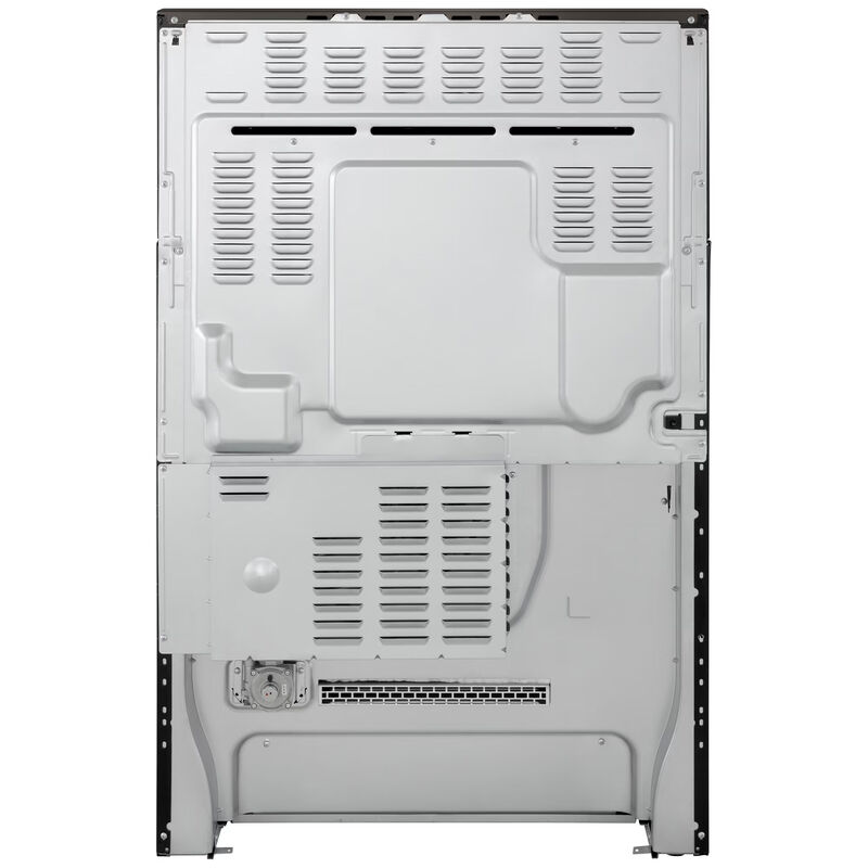 LG 30 in. 6.3 cu. ft. Smart Air-Fry True European Convection Gas Range with 5 Sealed Burners & Griddle - Black Stainless Steel, , hires