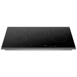 Bosch Benchmark Series 30 in. 5-Burner Electric Cooktop with Power Burner - Black, , hires