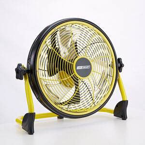 Lifesmart Cordless Floor Fan with Adjustable Tilt - Yellow, , hires