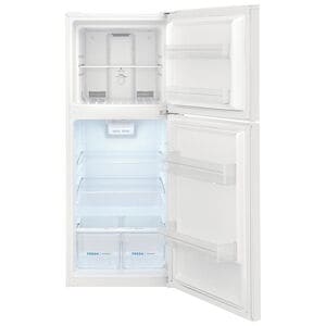 Frigidaire 24 in. 9.9 cu. ft. Counter Depth Garage Ready Top Freezer Refrigerator - White, White, hires