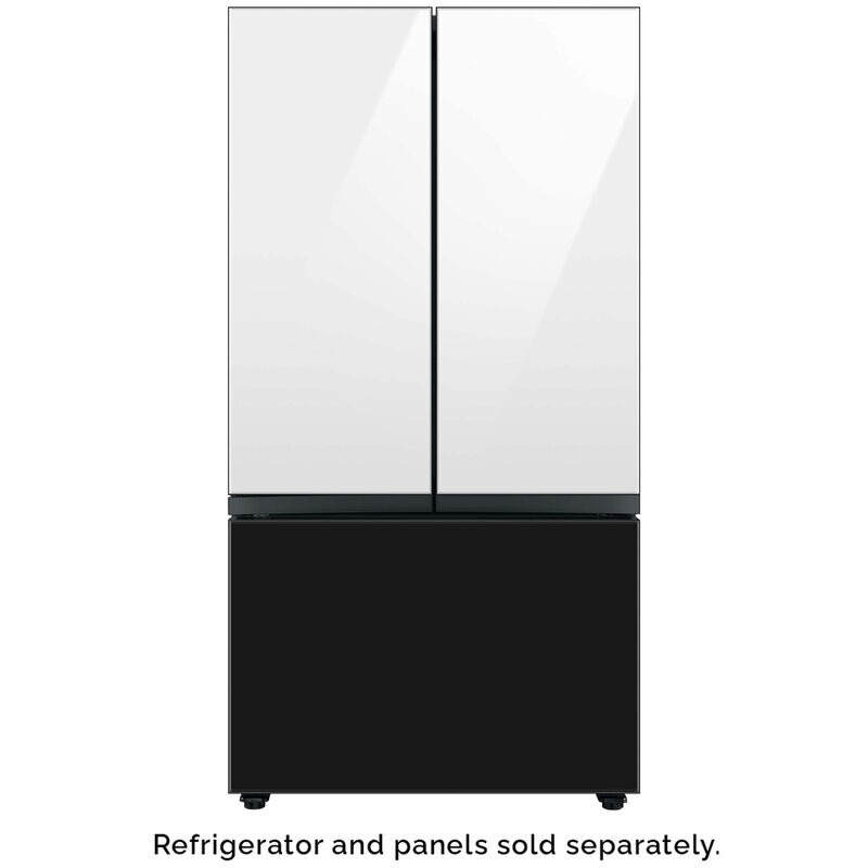 Samsung BESPOKE 3-Door French Door Bottom Panel for Refrigerators - Charcoal Glass, , hires