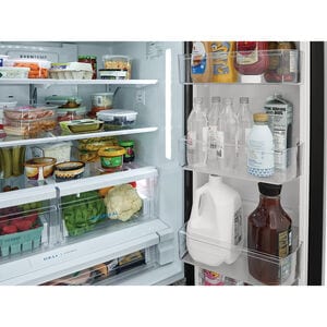 Frigidaire 36 in. 27.8 cu. ft. French Door Refrigerator with Ice & Water Dispenser - Black Stainless, Black Stainless, hires