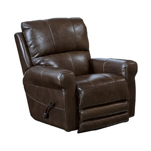 Catnapper Hoffner Swivel Glider Manual Recliner - Chocolate, Chocolate, hires