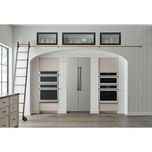Monogram 18" 8.3 Cu. Ft. Built-In Upright Freezer with Adjustable Shelves & Digital Control - Custom Panel Ready, , hires