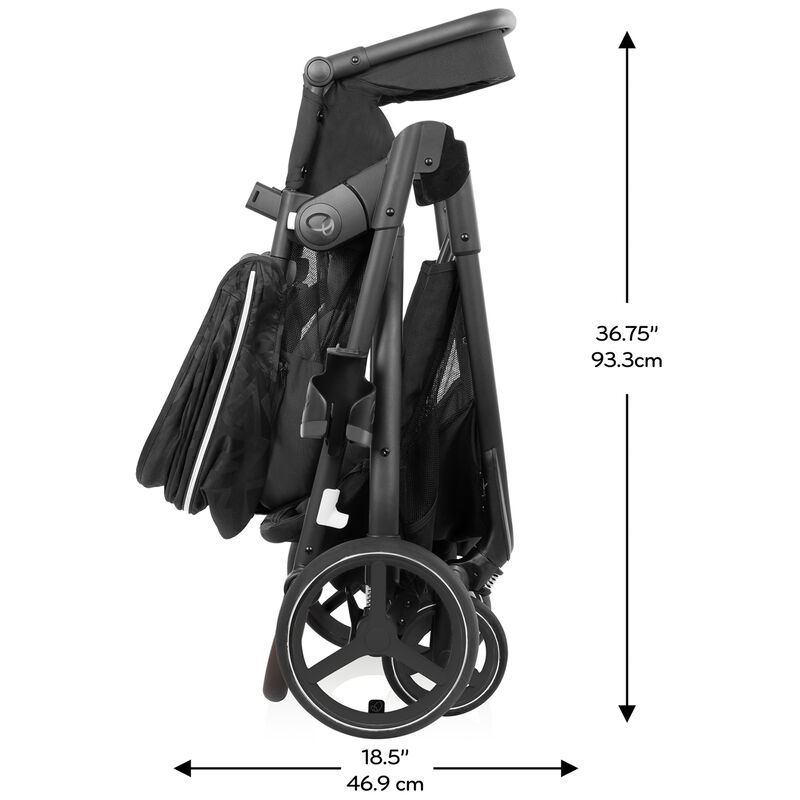 Evenflo Shyft Intuiti+ Travel System with Revolve LiteMax NXT ICS , SensorySoothe - Dubhan Black, , hires