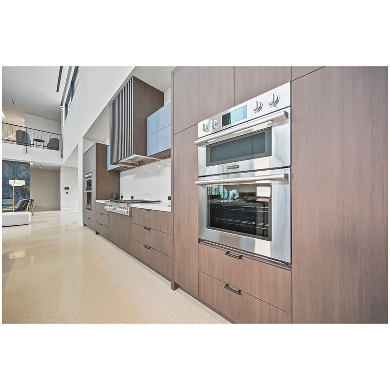 SKS 30 in. 6.4 cu. ft. Smart Speed/ Steam Electric Microwave/Wall Oven Combo with True European Convection & Sensor Cooking - Stainless Steel, , hires