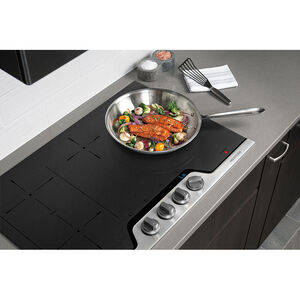 Frigidaire Professional Series 30 in. 4-Burner Induction Cooktop with Power Burner - Stainless Steel, , hires