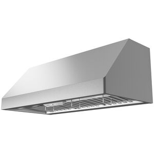 Zephyr Tempest II Series 48 in. Canopy Pro Style Range Hood with 6 Speed Settings, 650 CFM, Ducted Venting & 2 LED Lights - Stainless Steel, , hires