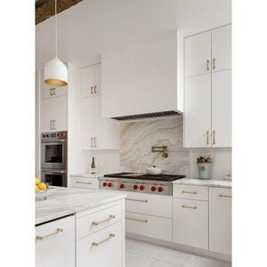 Wolf 48 in. 6-Burner LP Gas Rangetop with Griddle & Power Burner - Stainless Steel, , hires