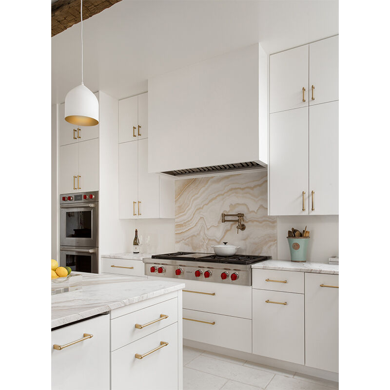 Wolf 48 in. 6-Burner LP Gas Rangetop with Griddle & Power Burner - Stainless Steel, , hires