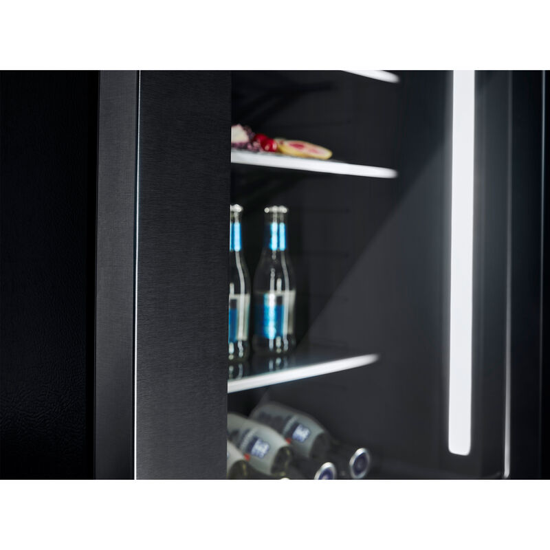 JennAir Rise 24 in. 5.2 cu. ft. Left-Hinged Built-In Undercounter Refrigerator - Stainless Steel, , hires