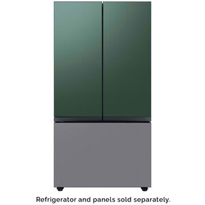 Samsung BESPOKE 3-Door French Door Bottom Panel for Refrigerators - Stainless Steel, , hires