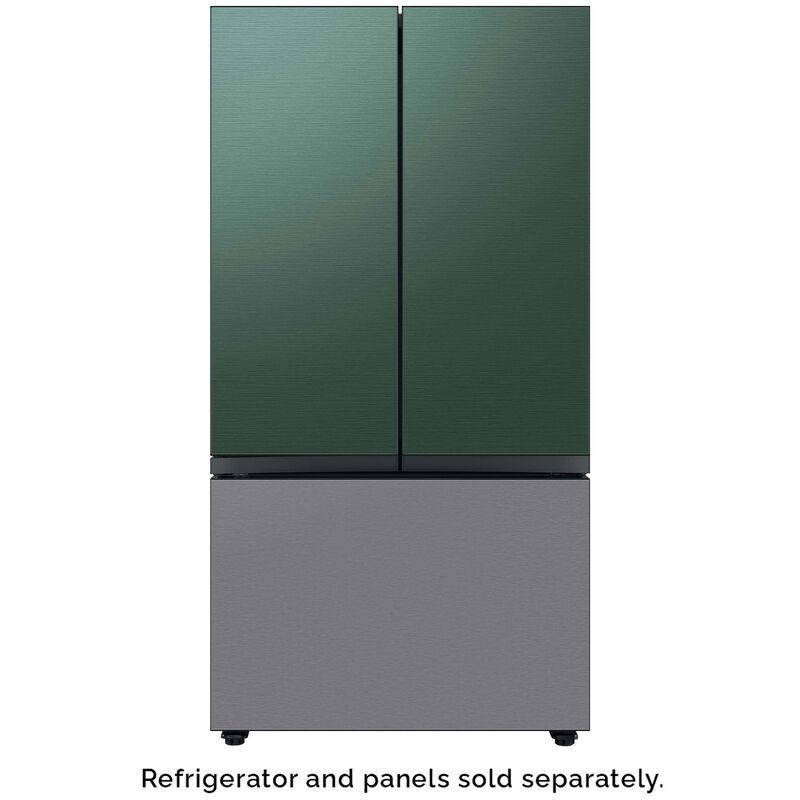 Samsung BESPOKE 3-Door French Door Bottom Panel for Refrigerators - Stainless Steel, , hires