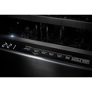 JennAir Noir 24 in. Top Control Dishwasher with 39 dBa Sound Level, 3rd-Rack & Precision Dry Plus Option - Stainless Steel, , hires