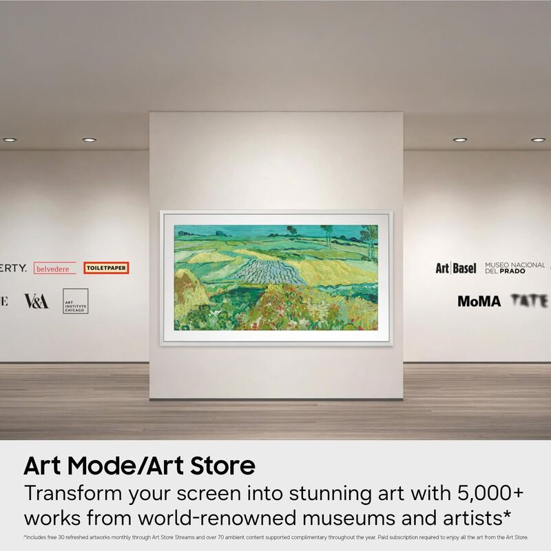 Samsung - 85" Class The Frame (LS03HE) QLED 4K UHD Smart Tizen TV, , hires