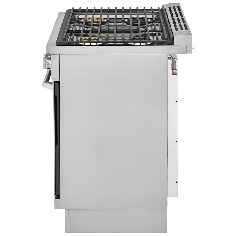 Electrolux 30 in. 4.6 cu. ft. True European Convection Dual Fuel Range with 5 Sealed Burners - Stainless Steel, , hires