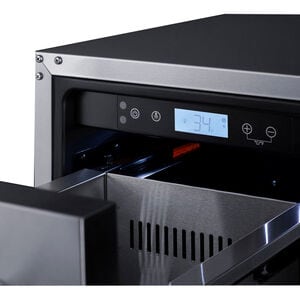 Summit 15 in. 2.7 cu. ft. Outdoor Double Refrigerator Drawers - Stainless Steel/Panel Ready, , hires