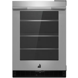 JennAir Rise 24 in. 5.2 cu. ft. Built-In Undercounter Refrigerator - Stainless Steel, , hires